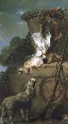 Jean Baptiste Simeon Chardin Spain hound and prey Spain oil painting artist